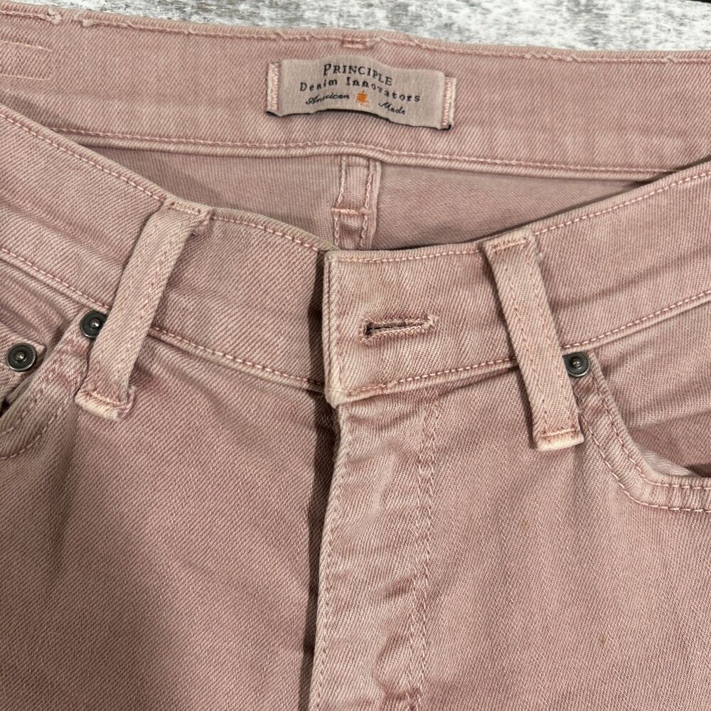 Principle Women’s Pink Denim Skinny Size 25 Honor High Rise